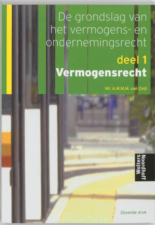 De Grondslag van het vermogensrecht en onderne 9789001984410, Boeken, Schoolboeken, Zo goed als nieuw, Verzenden