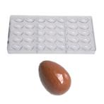 Bonbonvorm Chocolate World Eitje Kristal (35x) 29x21x10mm, Verzenden, Nieuw