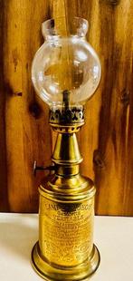 Pigeon - Petroleumlamp - Verguld messing - Pigeon