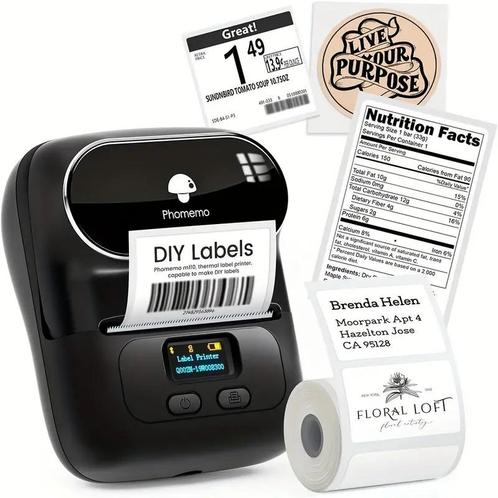 Labelprinter phomemo m110 labelmaker incl software en gratis, Huis en Inrichting, Woonaccessoires | Kunstplanten en Kunstbloemen
