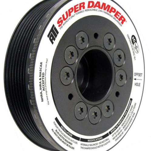 ATI Damper - 5.67in - Alum - 6 Grv - Toyota 2Zz-Ge - 1.8L -, Auto-onderdelen, Motor en Toebehoren, Ophalen of Verzenden