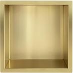 Wiesbaden Demis Inbouwnis - 30x30x10cm - Geborsteld Messing, Ophalen of Verzenden, Nieuw, Rvs