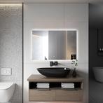 Badkamerspiegel met LED Verlichting en Verwarming 80x60cm -, Huis en Inrichting, Woonaccessoires | Spiegels, Ophalen of Verzenden