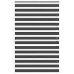 vidaXL Zebra rolgordijn 145x230 cm stofbreedte 140,9 cm, Huis en Inrichting, Stoffering | Gordijnen en Lamellen, Verzenden, Nieuw