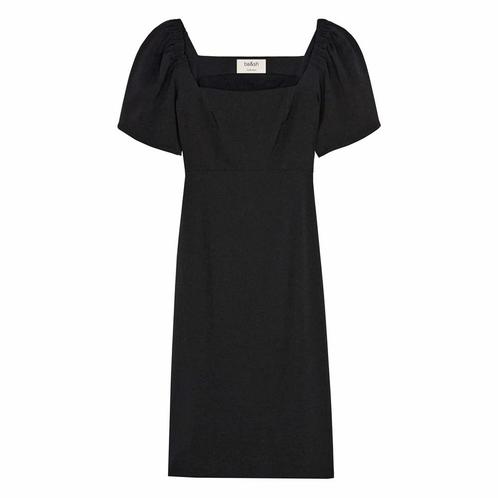 Ba&sh • zwarte midi jurk Romea • 34 (0), Kleding | Dames, Jurken, Zwart, Nieuw, Maat 34 (XS) of kleiner, Verzenden