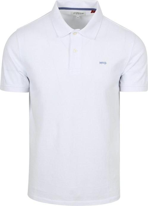 McGregor Piqué Polo Wit maat XL Heren, Kleding | Heren, Polo's, Wit, Nieuw, Maat 56/58 (XL), Verzenden