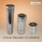Dubbelwandig rookkanaal voordelig bij 123rookkanaal, Huis en Inrichting, Kachels, Ophalen of Verzenden, Nieuw, Hout, Vrijstaand