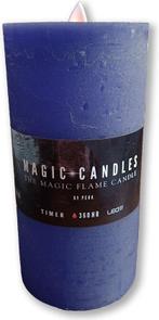 Magic Flame LED Kaars - Realistische Vlam - Stompkaars -, Nieuw, Ophalen of Verzenden