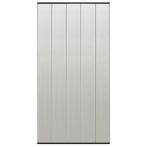vidaXL Vliegengordijn 5-delig 120x240 cm mesh zwart, Verzenden, Nieuw, Zwart