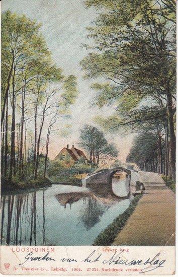 LOOSDUINEN - Leyweg-brug, Verzamelen, Ansichtkaarten | Nederland, Verzenden