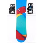 135 kinder snowboard BURTON CUSTOM SMALLS, FLYING-V, BLUE/re, Sport en Fitness, Snowboarden, Verzenden, Gebruikt, Board