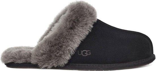 UGG W Scuffette II Dames Sloffen - Zwart/Grijs - Maat 36, Kleding | Dames, Schoenen, Nieuw, Verzenden
