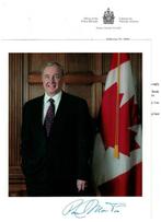 Paul Martin - Prime Minister of Canada 2003-2006) - Signed, Verzamelen, Film en Tv, Nieuw