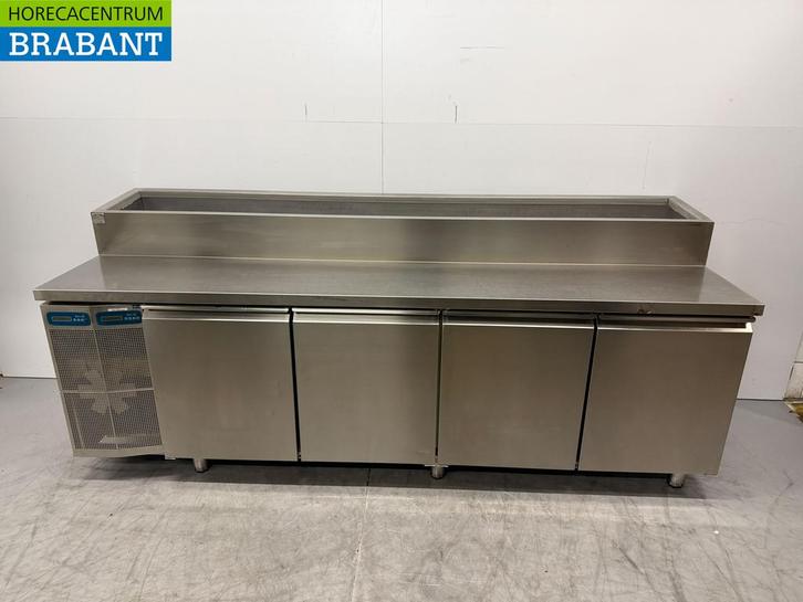 RVS Iglu Koelwerkbank Saladette Saladiere 4 deuren 60 x 40, Zakelijke goederen, Horeca | Keukenapparatuur, Gebruikt, Ophalen of Verzenden