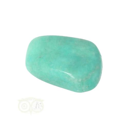 Amazoniet  trommelsteen Nr 31  -18 gram - Zambia, Sieraden, Tassen en Uiterlijk, Edelstenen, Nieuw, Verzenden