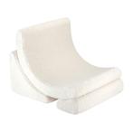 Comfortabele moon chair voor kinderen in cream white – id., Ophalen of Verzenden, Nieuw
