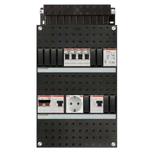 ABB busboard groepenkast 1 fase 4 groepen + WCD + beltrafo, Doe-het-zelf en Verbouw, Elektra en Kabels, Ophalen of Verzenden