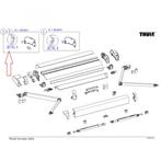 Thule coverhousing 6200 3,75 wh V1, Caravans en Kamperen, Nieuw