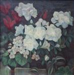 Willem van der Colk (1889-1982) - Cyclamen en begonias, Antiek en Kunst, Kunst | Schilderijen | Klassiek