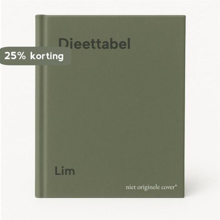 Dieettabel 9789051770285 Lim, Boeken, Kookboeken, Gelezen, Verzenden