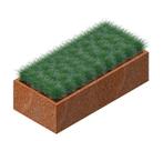 Cortenstaal plantenbak zonder bodem 180x70x40cm - HTDesign