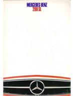 1968 MERCEDES BENZ 280 SL BROCHURE NEDERLANDS, Nieuw, Author