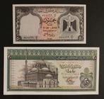 Egypte. - 50 Piaster 1961, 20 Pounds 1978 - Pick 36, 48