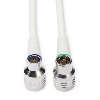 Technetix coax - 10 meter (Digitaal, Haaks), Computers en Software, Pc- en Netwerkkabels, Nieuw, Verzenden