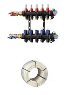 Kunststof vloerverwarming verdeler voor verwarmen en koelen, Doe-het-zelf en Verbouw, Verwarming en Radiatoren, Ophalen of Verzenden