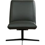 Groene Leren draaifauteuil Loyal - Toledo Leer Verde, Nieuw, Ophalen of Verzenden, 50 tot 75 cm, Industrieel, Modern
