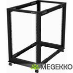 StarTech.com 18U open frame rack 4 stijlen verstelbare, Computers en Software, Computerbehuizingen, Verzenden, Nieuw