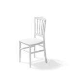 Wedding Chair Napoleon | Wit | Stapelbaar | VEBA