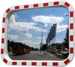 Verkeersspiegel - Wit & Rood - Polymethylmethacrylaat (PMMA), Verzenden