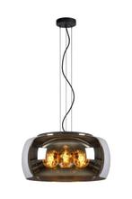 Lucide OLIVIA - Hanglamp Ø 50 cm 3xE27 Fume, Huis en Inrichting, Lampen | Hanglampen, Verzenden, Nieuw, Trendy verlichting