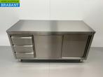 RVS Werkkast Kast Werktafel Premium-line 2 schuifdeuren en 3, Zakelijke goederen, Horeca | Keukenapparatuur, Ophalen of Verzenden