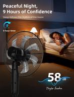 Taylow Swoden Statiefventilator - Ventilator Staand - Verste, Witgoed en Apparatuur, Ventilatoren, Verzenden, Zo goed als nieuw