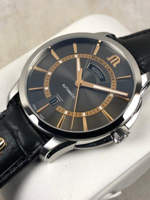 Maurice Lacroix - Pontos Day-Date Automatic -, Sieraden, Tassen en Uiterlijk, Horloges | Heren
