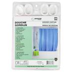 Benson Set van 2 waterafstotende douchegordijnen - 180x20..., Huis en Inrichting, Badkamer | Badtextiel en Accessoires, Ophalen of Verzenden