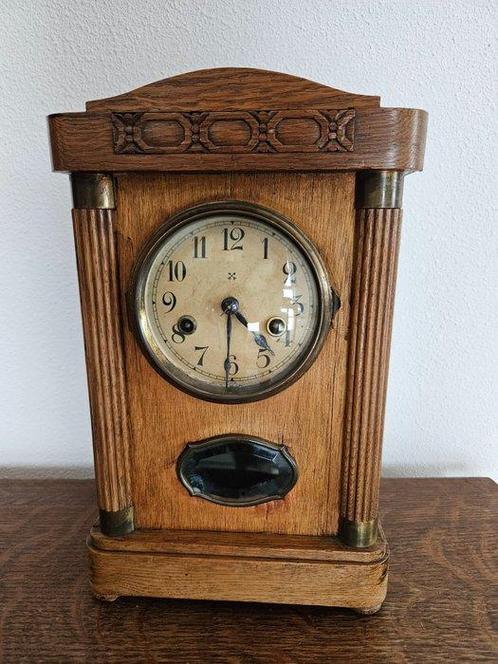 Pendule - Junghans - Hout - 1920-1930, Antiek en Kunst, Antiek | Klokken
