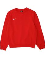 NIKE Boys Sweatshirt Jumper 12-13 Years Large  Red Cotton, Verzenden, Nieuw