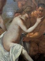 Cornelis Van poelenburgh - scena mitologica del 600, Antiek en Kunst, Kunst | Schilderijen | Klassiek