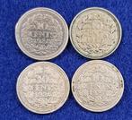 Nederland. 10, 25 Cents 1916 tot 1944, Lot van 23