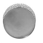 Bijzettafel - Livion Rana - Rond - 42cm - Zwart/Zilver -, Huis en Inrichting, Tafels | Eettafels, Ophalen of Verzenden, Nieuw