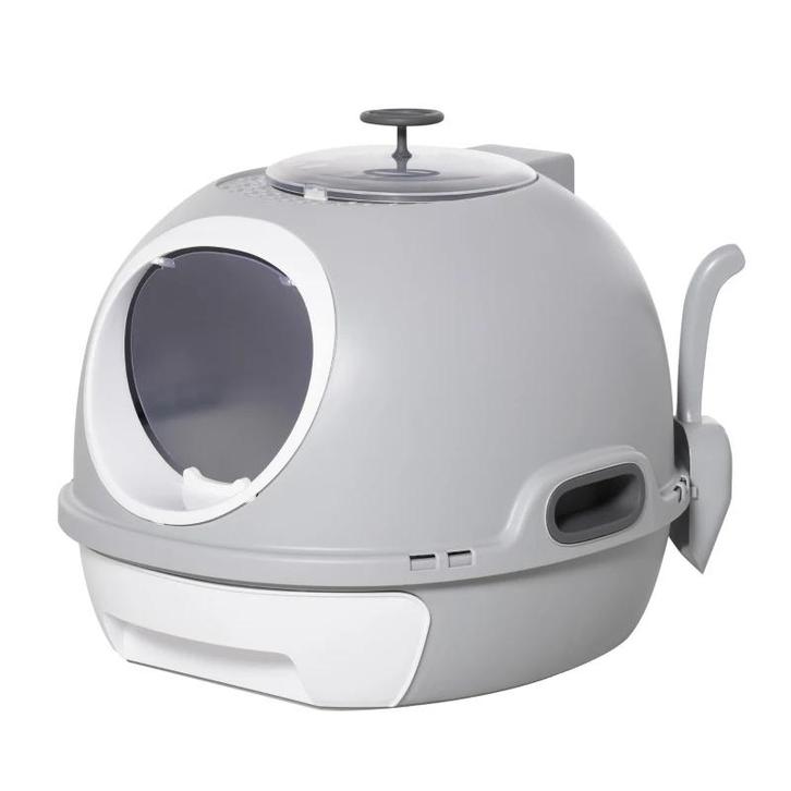 TRUUSK Skylight Kattenbak - Bodempan met Schep - Draagbaar -, Dieren en Toebehoren, Katten-accessoires, Nieuw, Verzenden