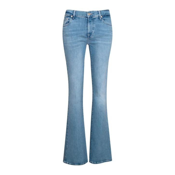 7 for all Mankind • lichtblauwe bootcut jeans • 27, Kleding | Dames, Spijkerbroeken en Jeans, Blauw, Nieuw, Verzenden