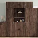 vidaXL buffetkast 70x42,5x185 cm bewerkt hout bruin, Minder dan 50 cm, Verzenden, Nieuw, Minder dan 100 cm