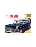 1960 OPEL OLYMPIA CARAVAN BROCHURE NEDERLANDS, Boeken, Auto's | Folders en Tijdschriften, Nieuw, Author, Opel