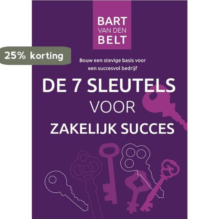 De zeven sleutels voor zakelijk succes 9789082120684, Boeken, Economie, Management en Marketing, Zo goed als nieuw, Verzenden