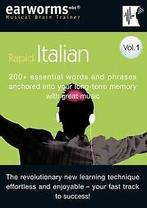 Earworms Rapid Italian Vol. 1: 200+ Essential Wor...  Book, Verzenden, Gelezen