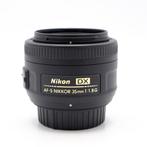 Nikon 35mm F1.8G DX AF-S Nikkor Objectief (Occasion), Audio, Tv en Foto, Fotografie | Lenzen en Objectieven, Ophalen of Verzenden